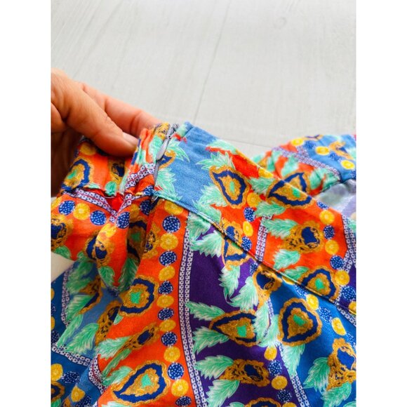 PAOLITA Womens Medium Multicolor Wide Leg Pants - Picture 6 of 12